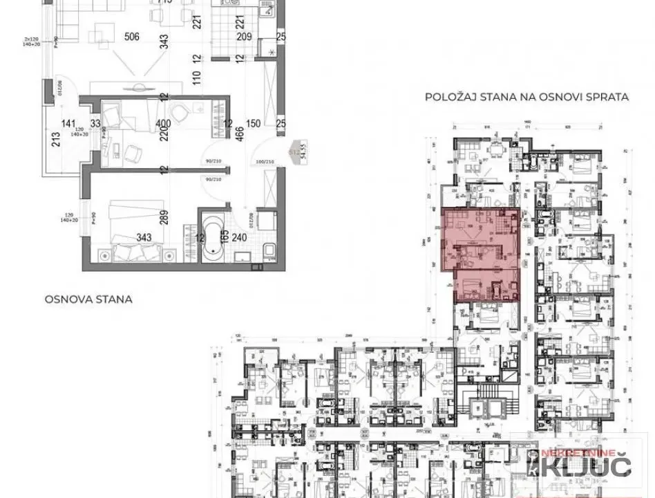 Prodaja, dvosoban stan, 57m², Bulevar patrijarha Pavla, Novi Sad Sve Podlokacije