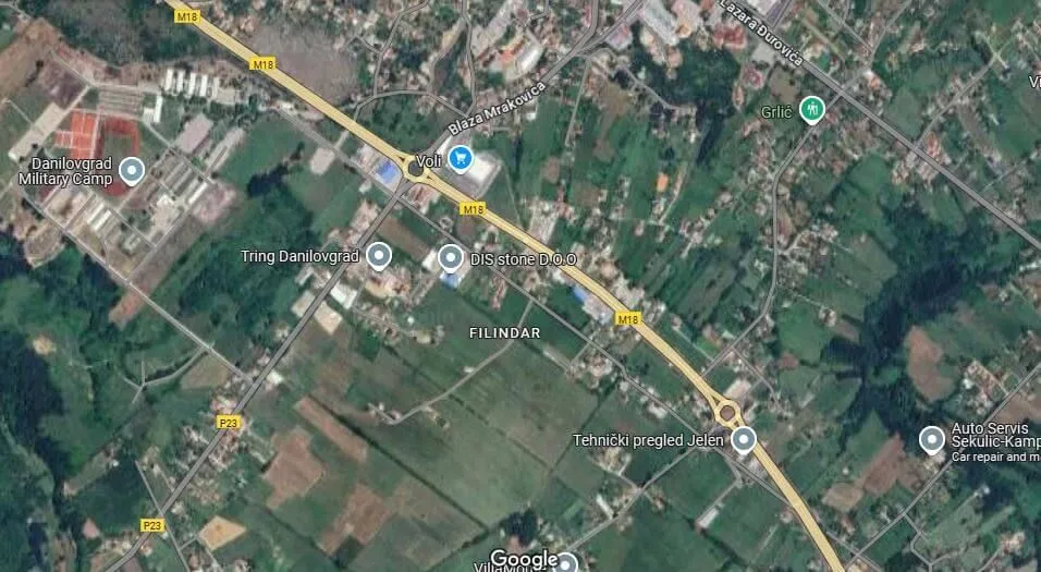 Prodaja, plac, 3114m², Danilovgrad, Crna Gora