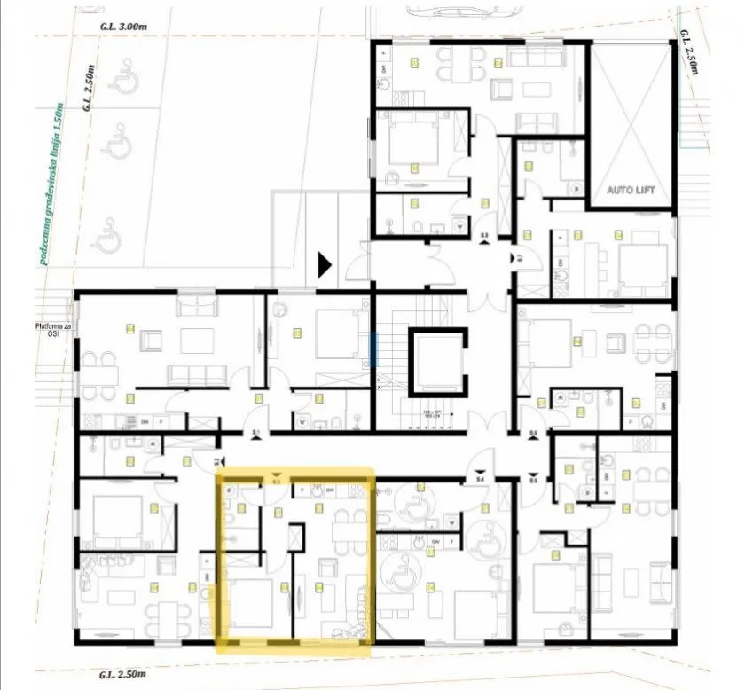 Sale, one bedroom apartment, 30m², Lazi, Budva