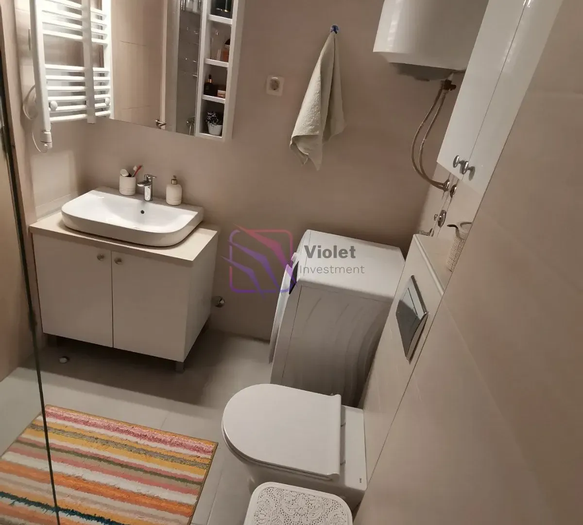 Izdavanje, jednosoban stan, 50m², Blok 9, Podgorica