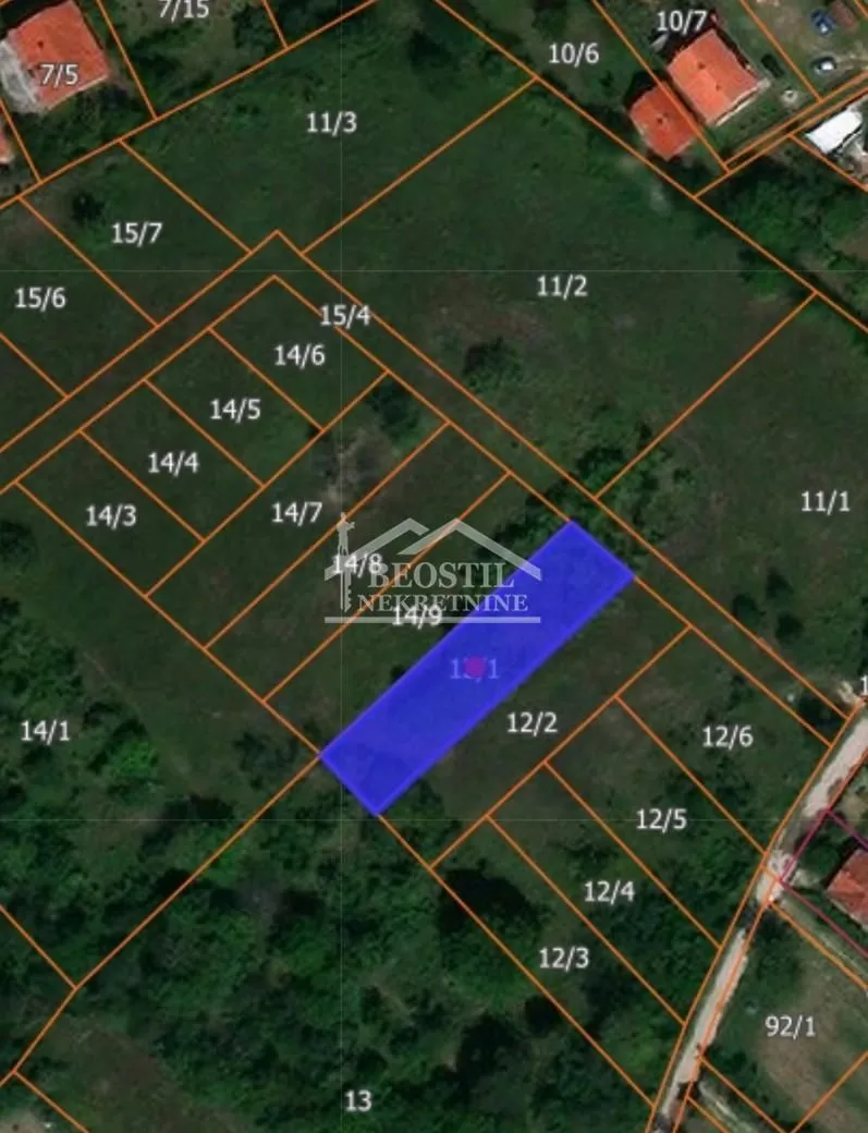 Sale, land lot, 307m², Papazovac, Smederevo