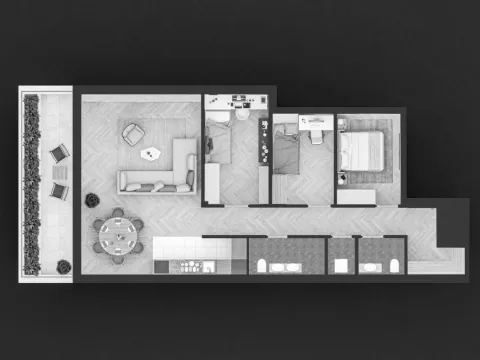 Prodaja, četvorosoban stan, 103m², Novo naselje, Novi Sad - image 13