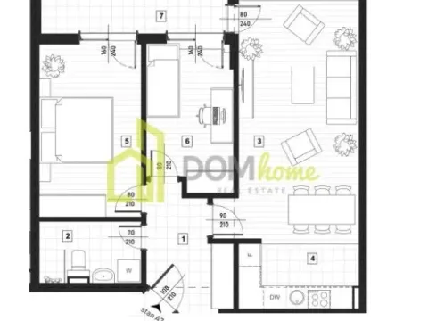 Prodaja, dvosoban stan, 68m², Zagorič, Podgorica - image 5