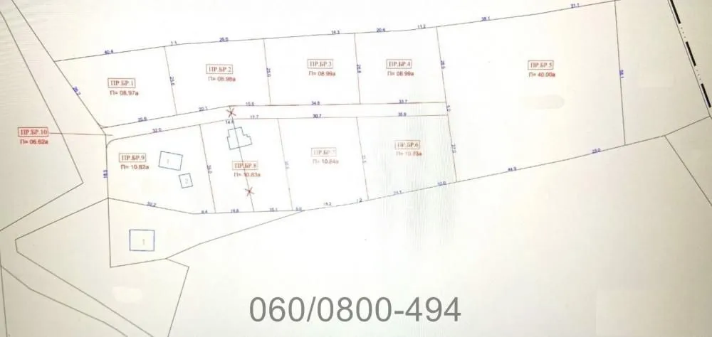 Prodaja, plac, 900m², Velika Ivanča, Mladenovac