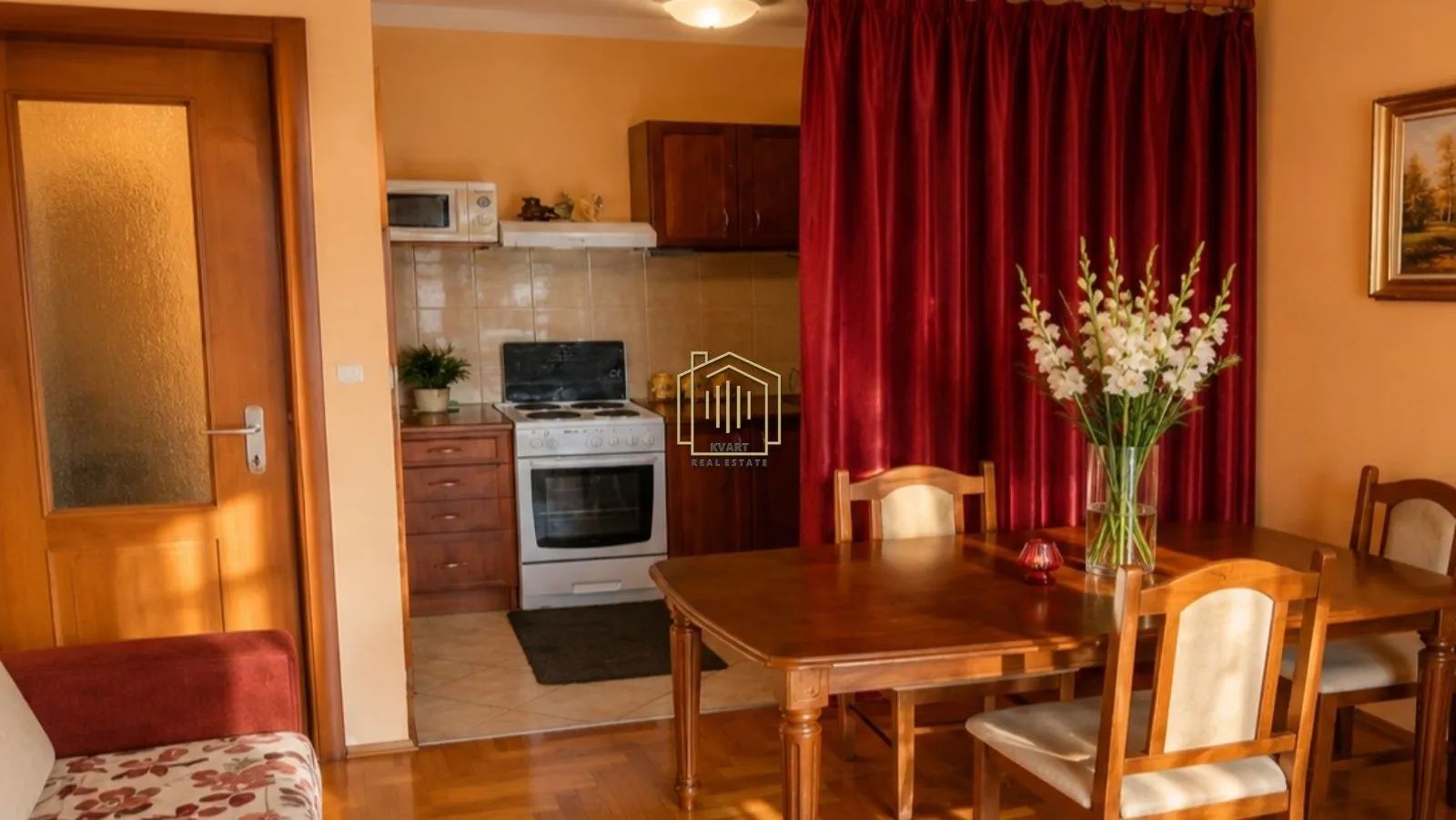 Rent, one bedroom apartment, 38m², Stari Aerodrom, Podgorica