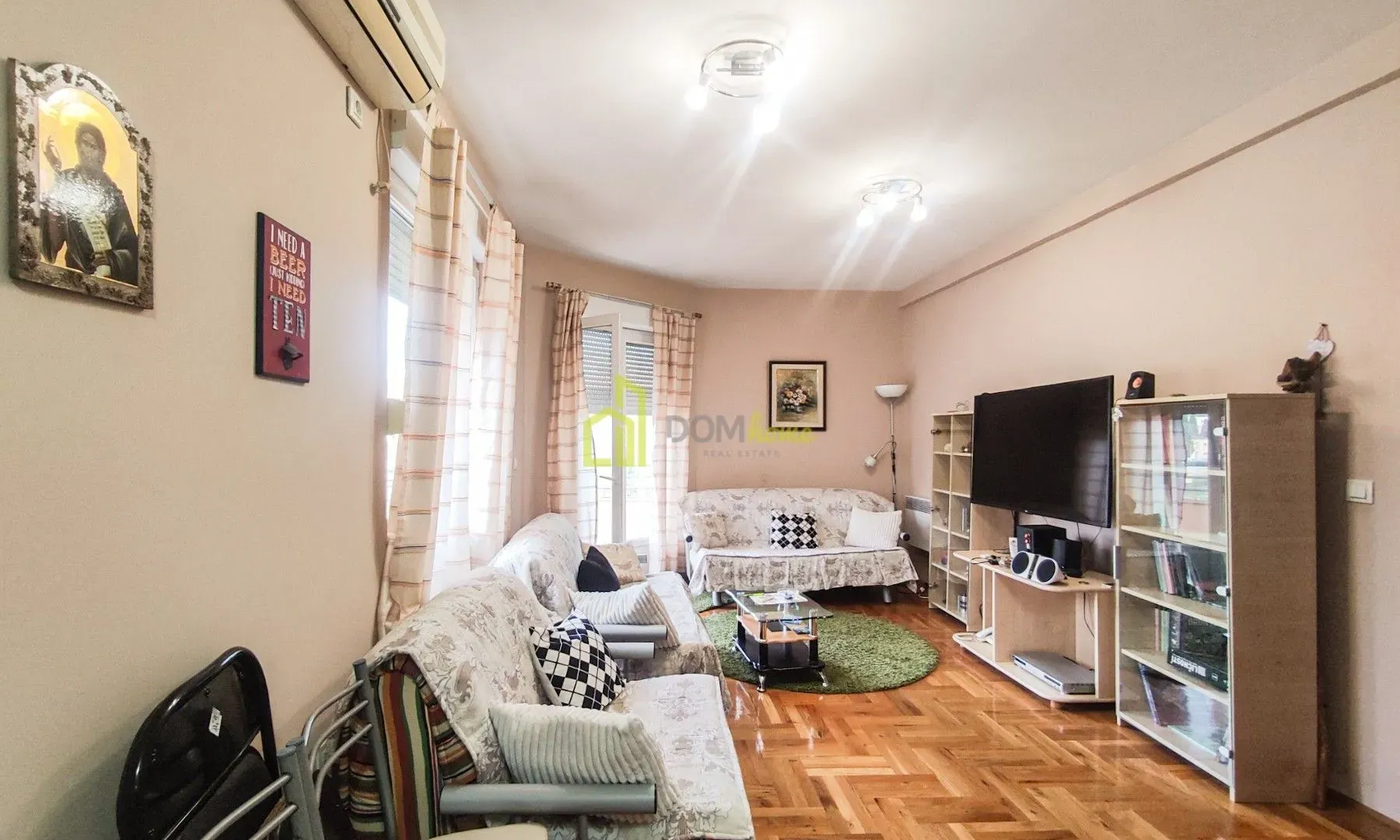 Rent, one bedroom apartment, 54m², Momišići, Podgorica