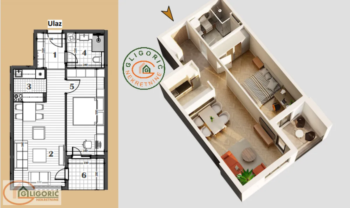 Prodaja, dvosoban stan, 51m², Bulbulder, Zvezdara Sve Podlokacije