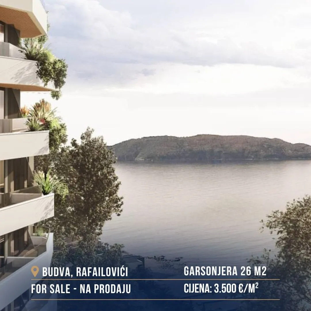 Prodaja, jednosoban stan, 27m², Bečići, Budva
