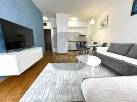 Izdavanje, jednosoban stan, 42m², City Kvart, Podgorica