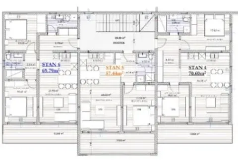Sale, one bedroom apartment, 57m², Utjeha, Bar - image 11