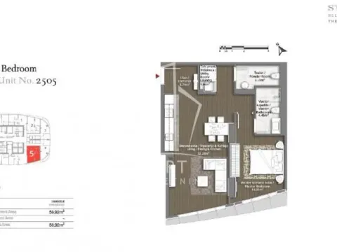 Prodaja, dvosoban stan, 60m², Beograd Na Vodi, Beograd - image 3