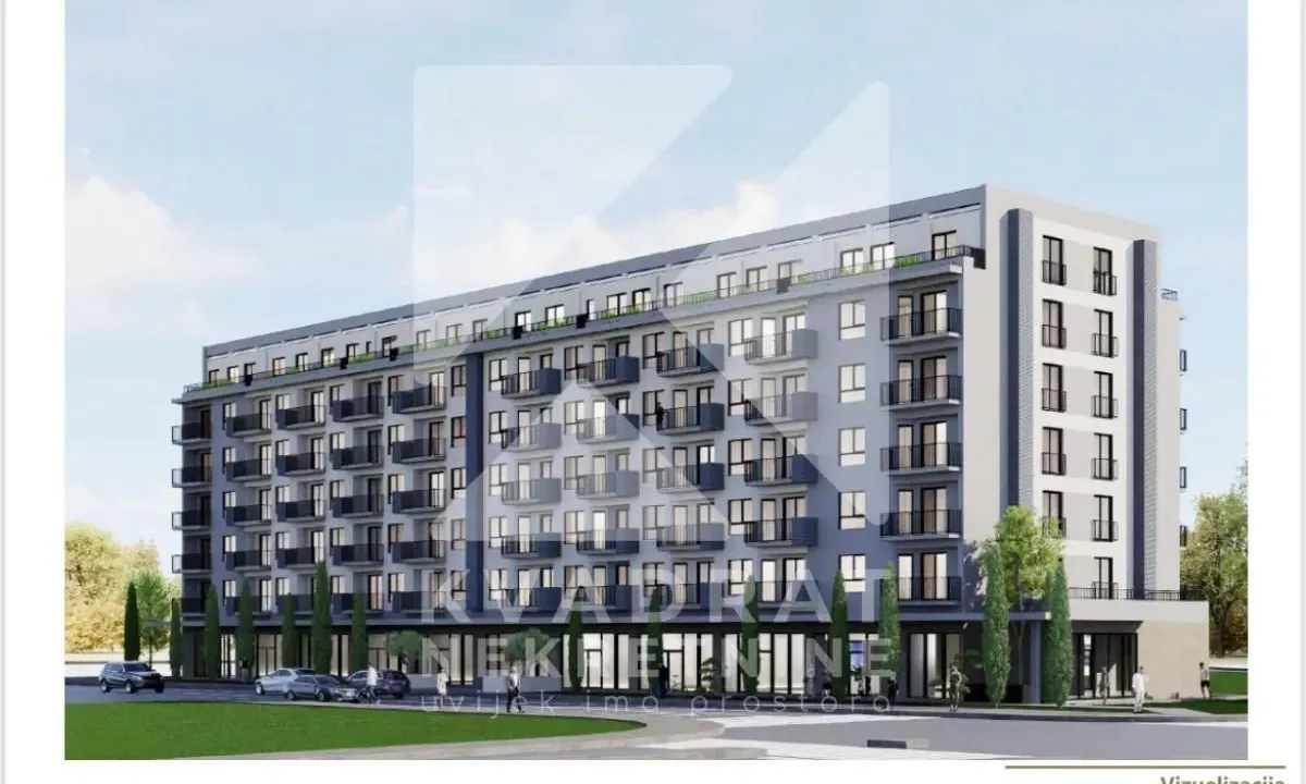 Prodaja, jednosoban stan, 47m², Zagorič, Podgorica