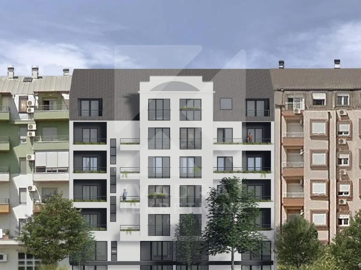 Sale, one bedroom apartment, 51m², 1 maj, Podgorica