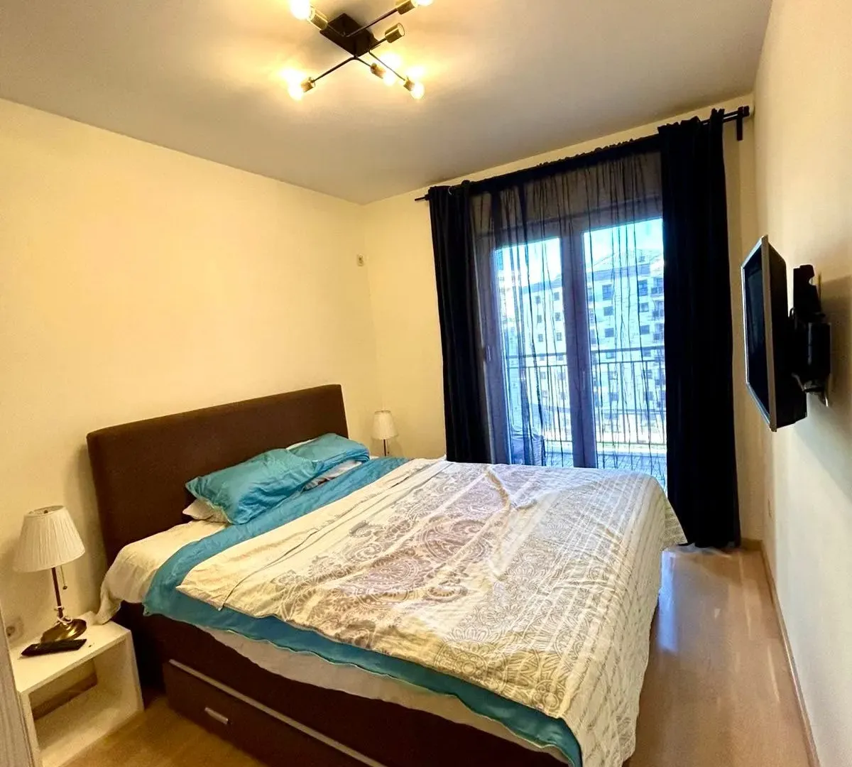 Rent, one bedroom apartment, 49m², City Kej, Podgorica