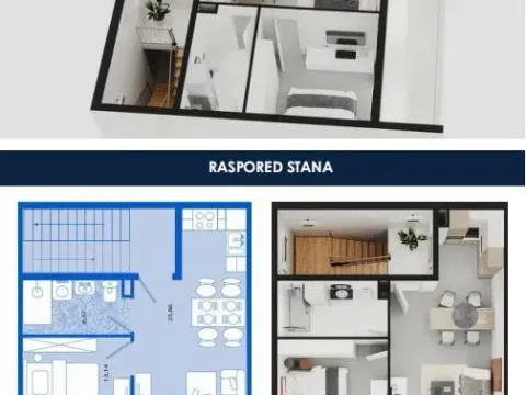 Prodaja, jednosoban stan, 56m², Tivat, Crna Gora - image 11