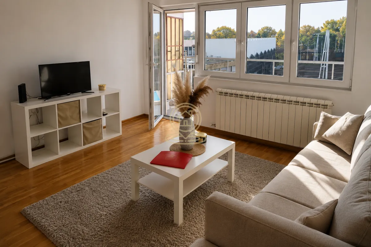 Izdavanje, dvosoban stan, 54m², Stari Grad, Beograd