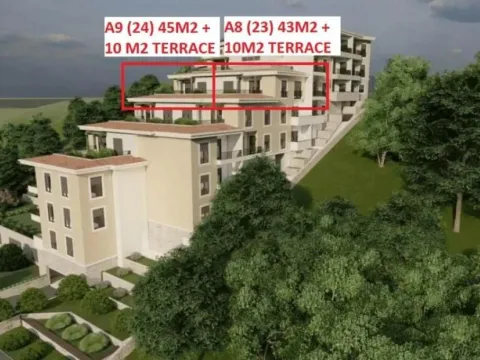 Prodaja, dvosoban stan, 56m², Budva, Crna Gora