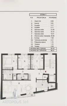 Rent, office space, 96m², Savski Venac, Beograd - image 16