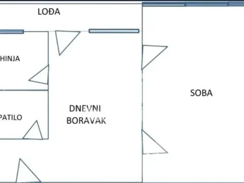 Sale, one bedroom apartment, 49m², Brace Jerković, Voždovac Sve Podlokacije
