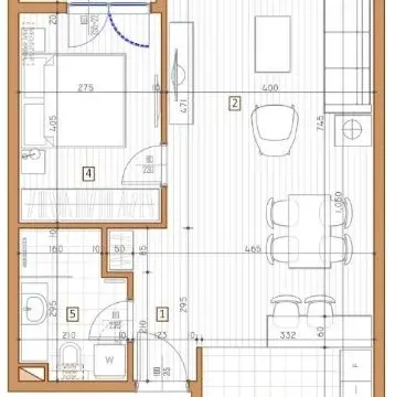 Sale, one bedroom apartment, 63m², Kruševac, Podgorica - image 2