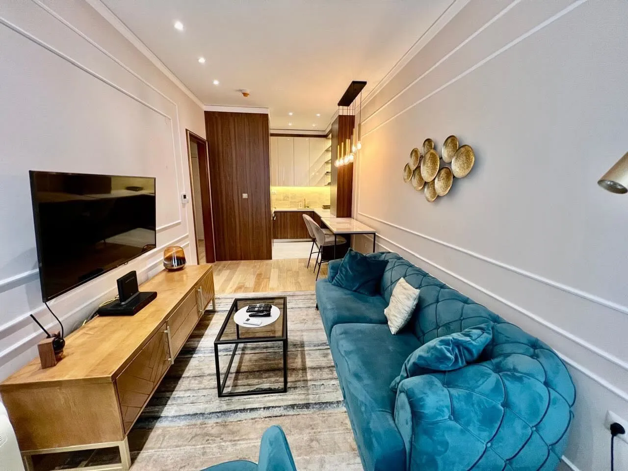 Rent, one bedroom apartment, 52m², Kod Capital Plaze, Podgorica
