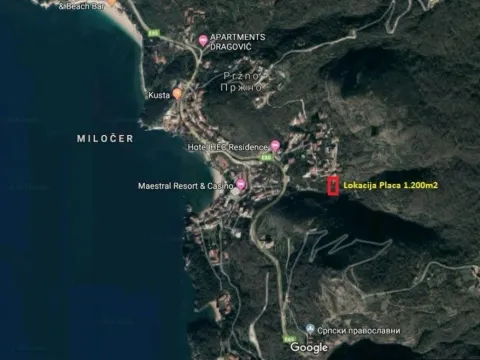 Sale, land lot, 1200m², Pržno, Budva - image 3