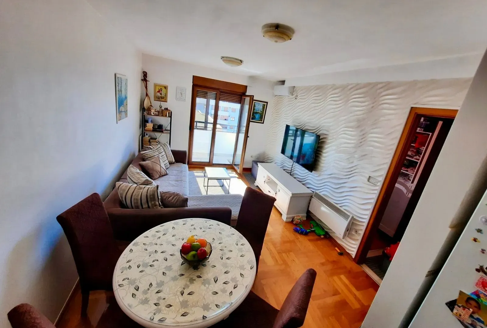 Prodaja, jednosoban stan, 45m², Stari Aerodrom, Podgorica