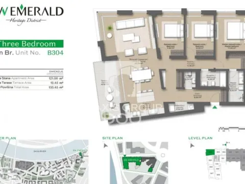 Prodaja, dvosoban stan, 124m², Savski Venac, Beograd - image 5