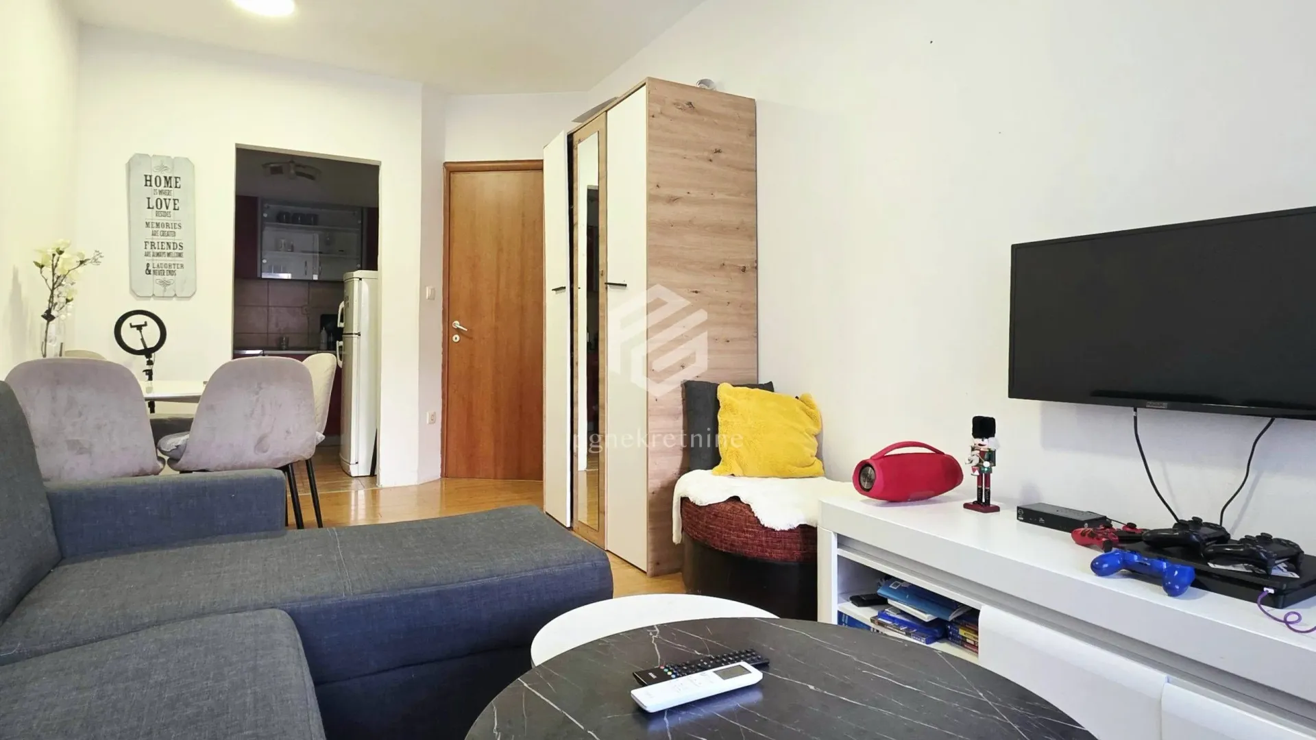 Rent, one bedroom apartment, 45m², Vezirov Most, Podgorica