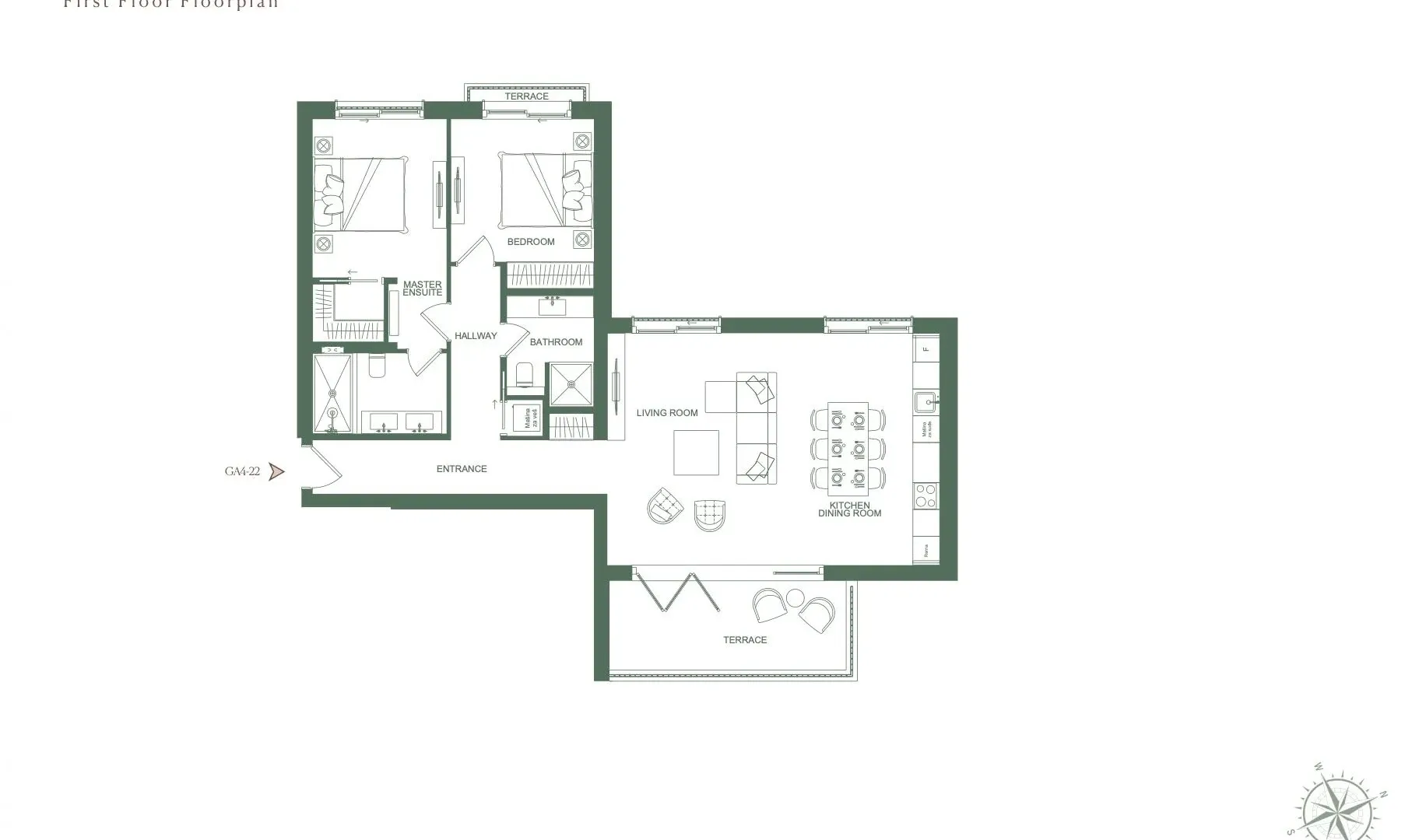 Prodaja, stan, 104m², Tivat, Crna Gora