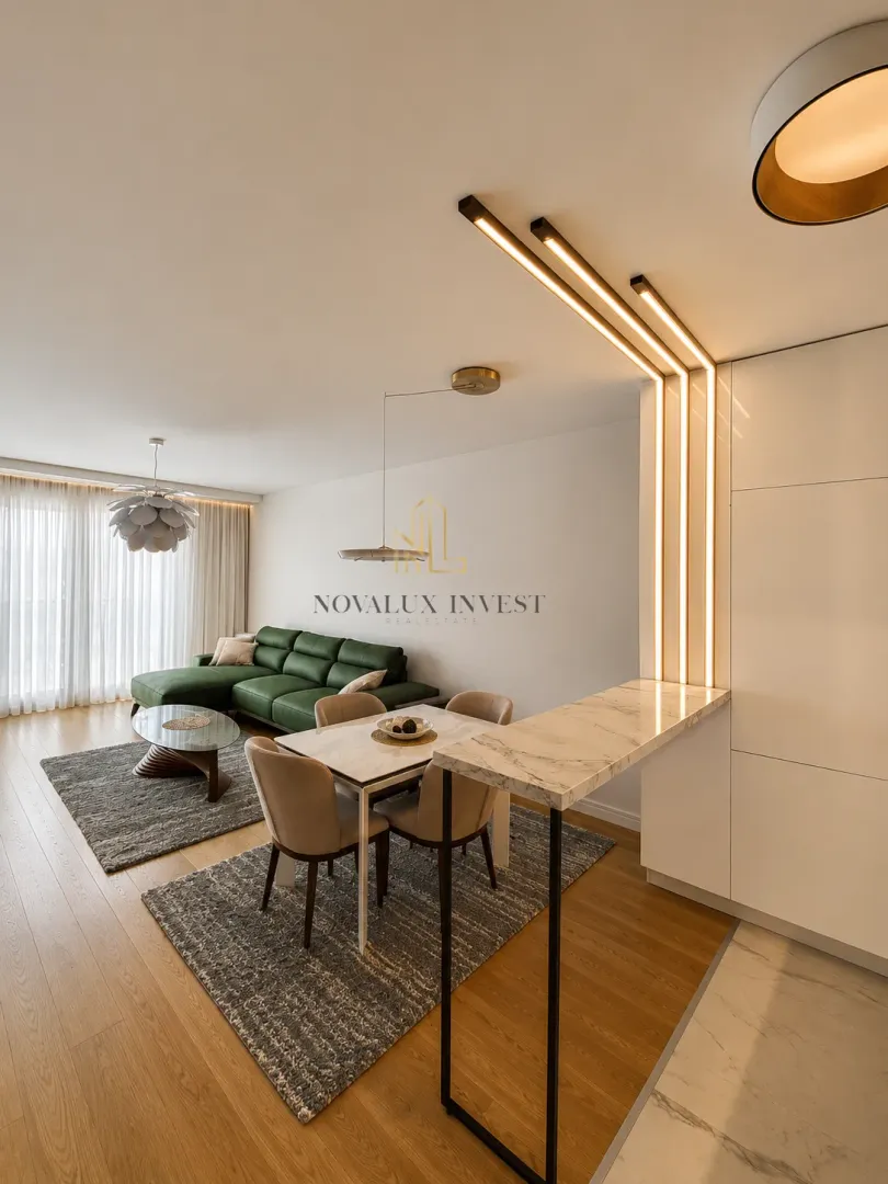 Rent, one bedroom apartment, 57m², Kod Capital Plaze, Podgorica