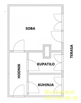 Prodaja, jednosoban stan, 29m², Novi Beograd Blok 21, Novi Beograd Sve Podlokacije - image 9