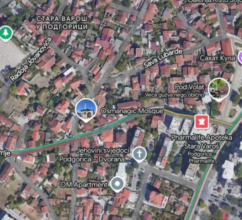 Sale, land lot, 382m², Stara Varoš, Podgorica