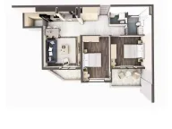 Sale, three bedroom apartment, 74m², Bar, Crna Gora - image 3