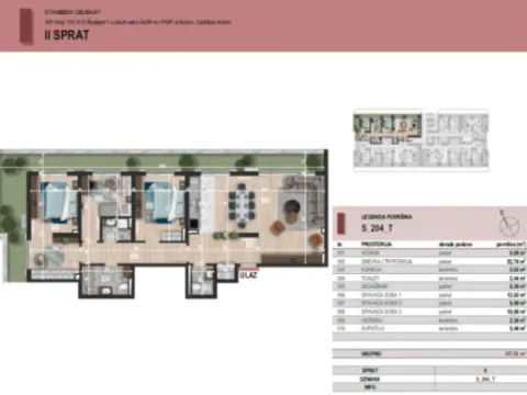 Sale, one bedroom apartment, 50m², Škaljari, Kotor - image 6
