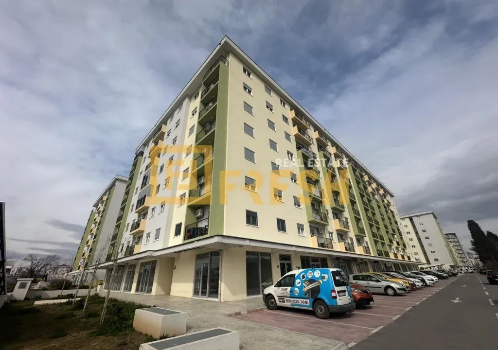 Rent, one bedroom apartment, 40m², Pobrežje, Podgorica