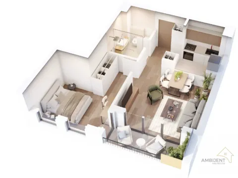 Prodaja, dvosoban stan, 47m², Zvezdara Sve Podlokacije, Beograd - image 3