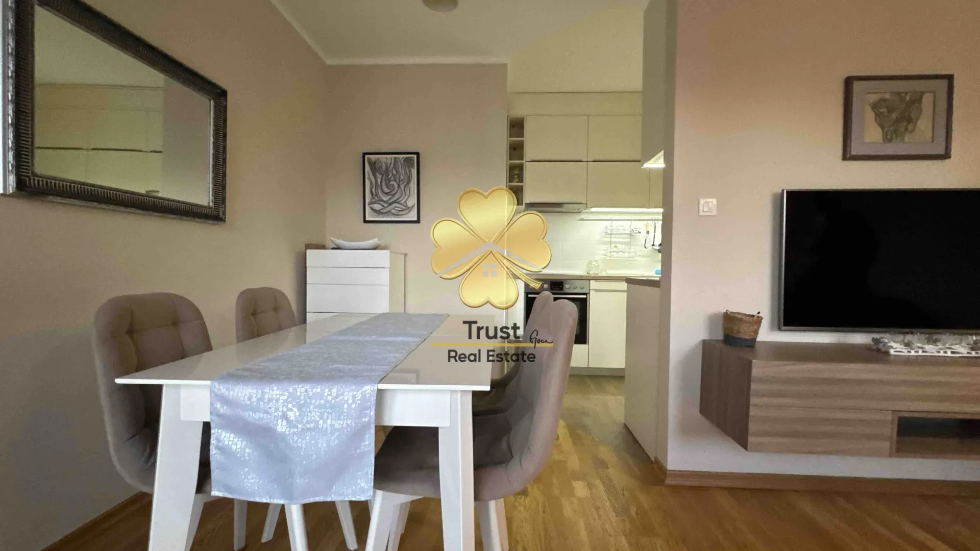 Rent, one bedroom apartment, 45m², Momišići, Podgorica