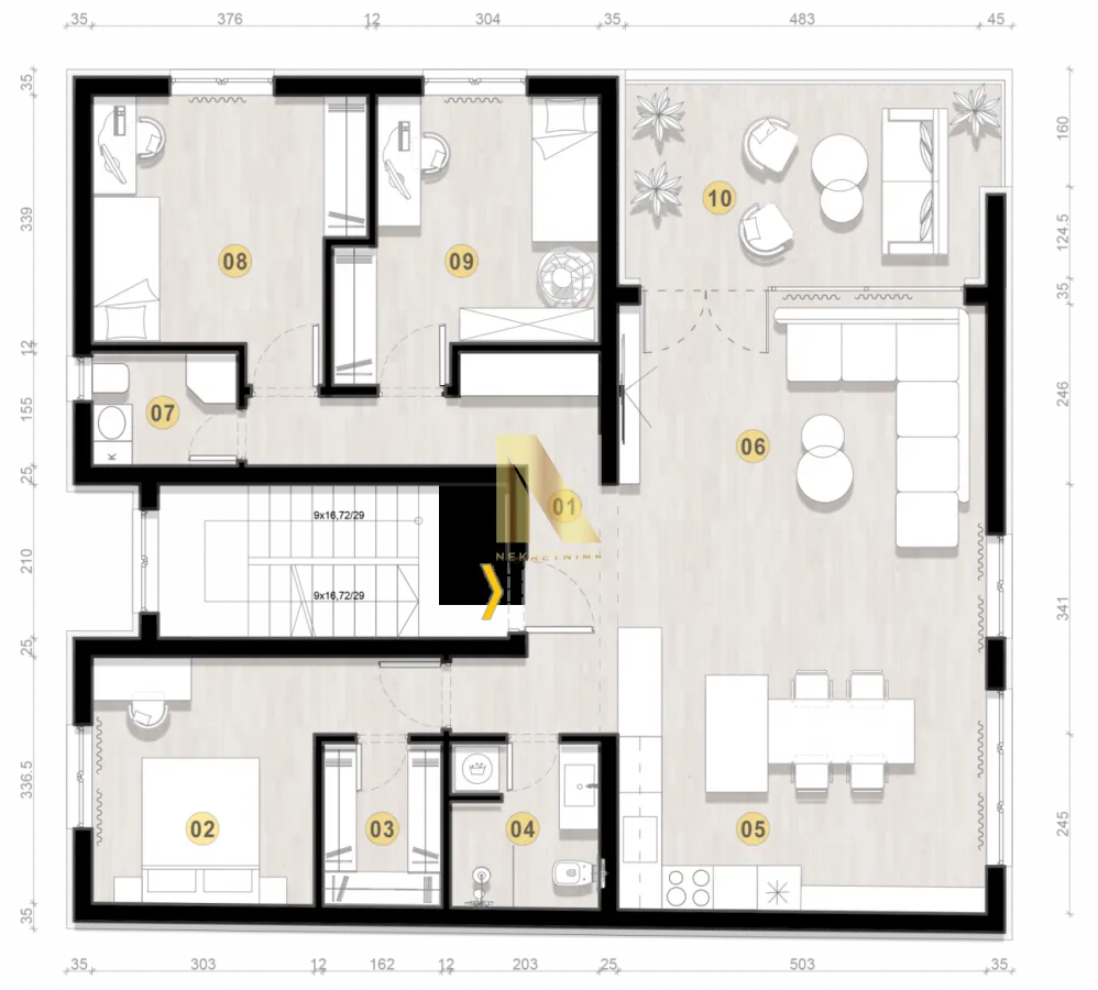 Prodaja, četvorosoban stan, 112m², Telep, Novi Sad Sve Podlokacije