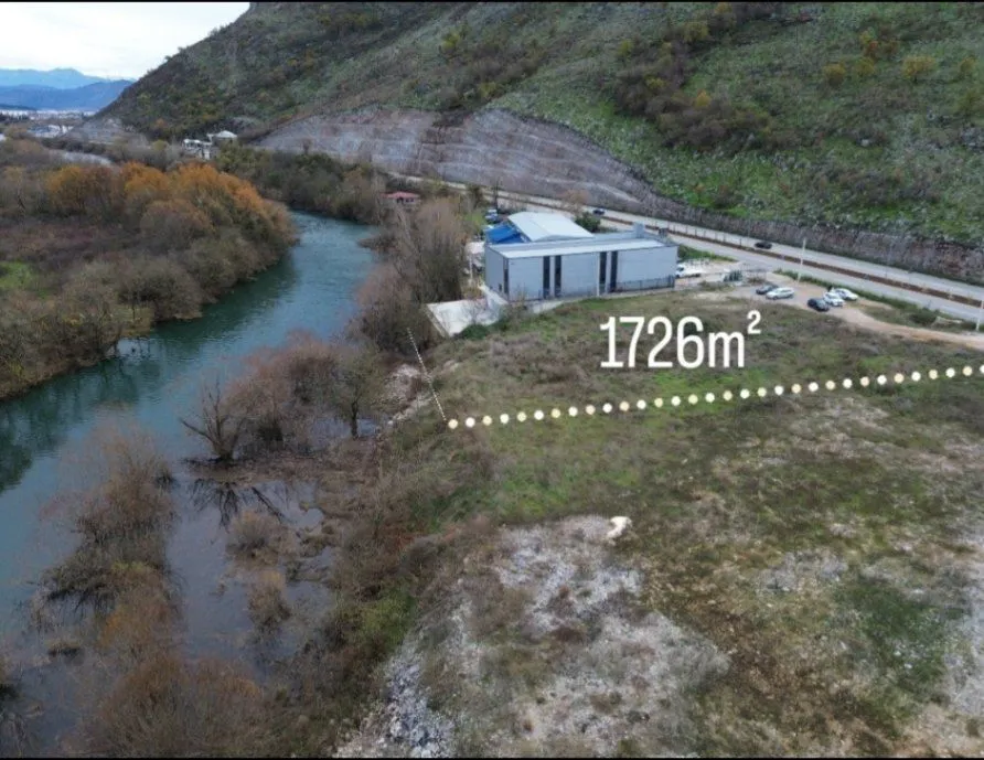 Izdavanje, plac, 1726m², Komani, Podgorica