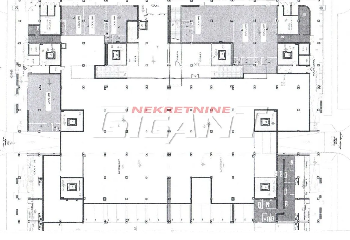 Sale, office space, 2861m², Sodara, Pančevo