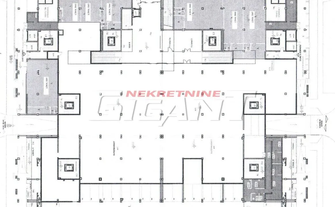 Sale, office space, 2861m², Sodara, Pančevo