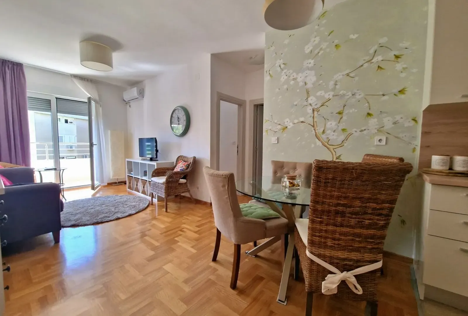 Rent, two bedroom apartment, 54m², Budva, Crna Gora