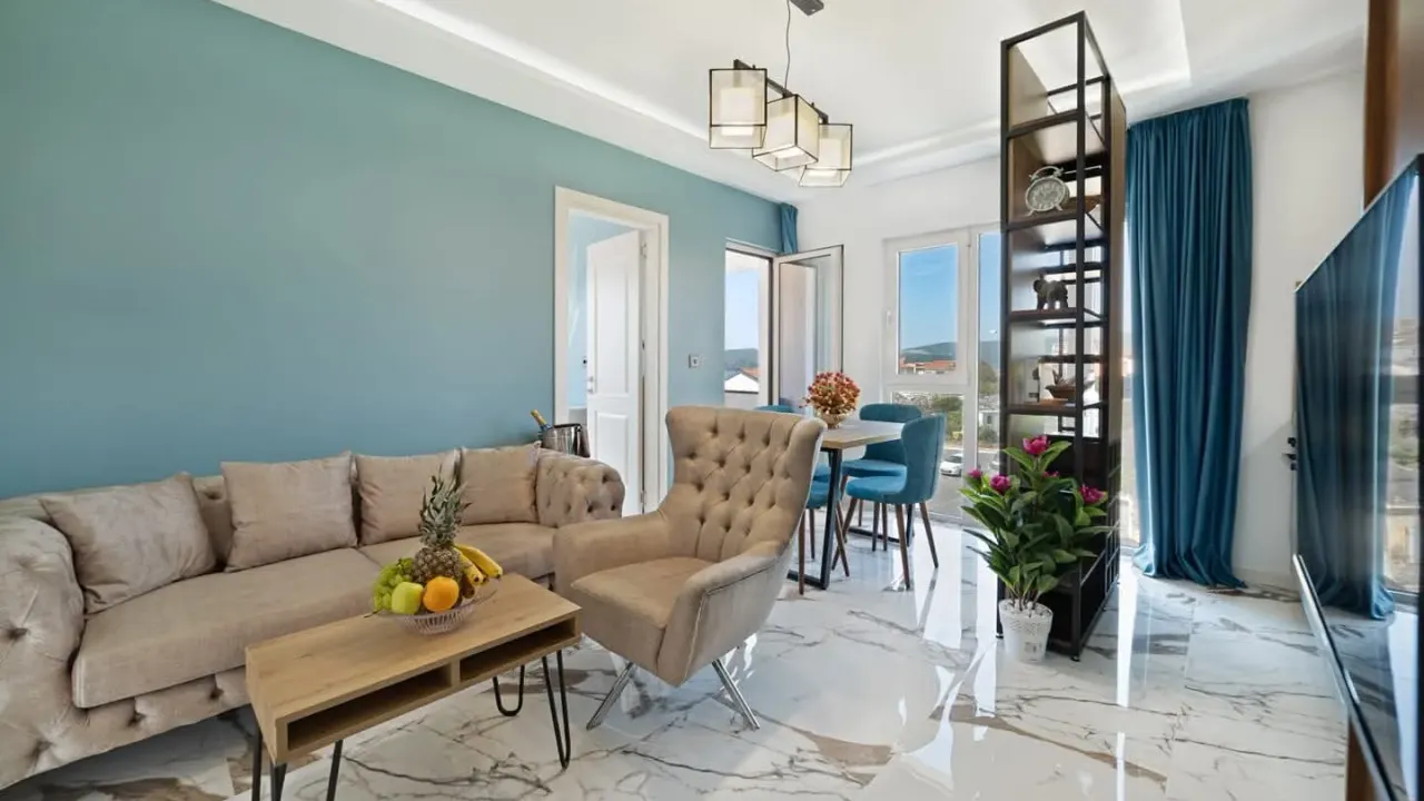 Rent, two bedroom apartment, 50m², Centar, Tivat