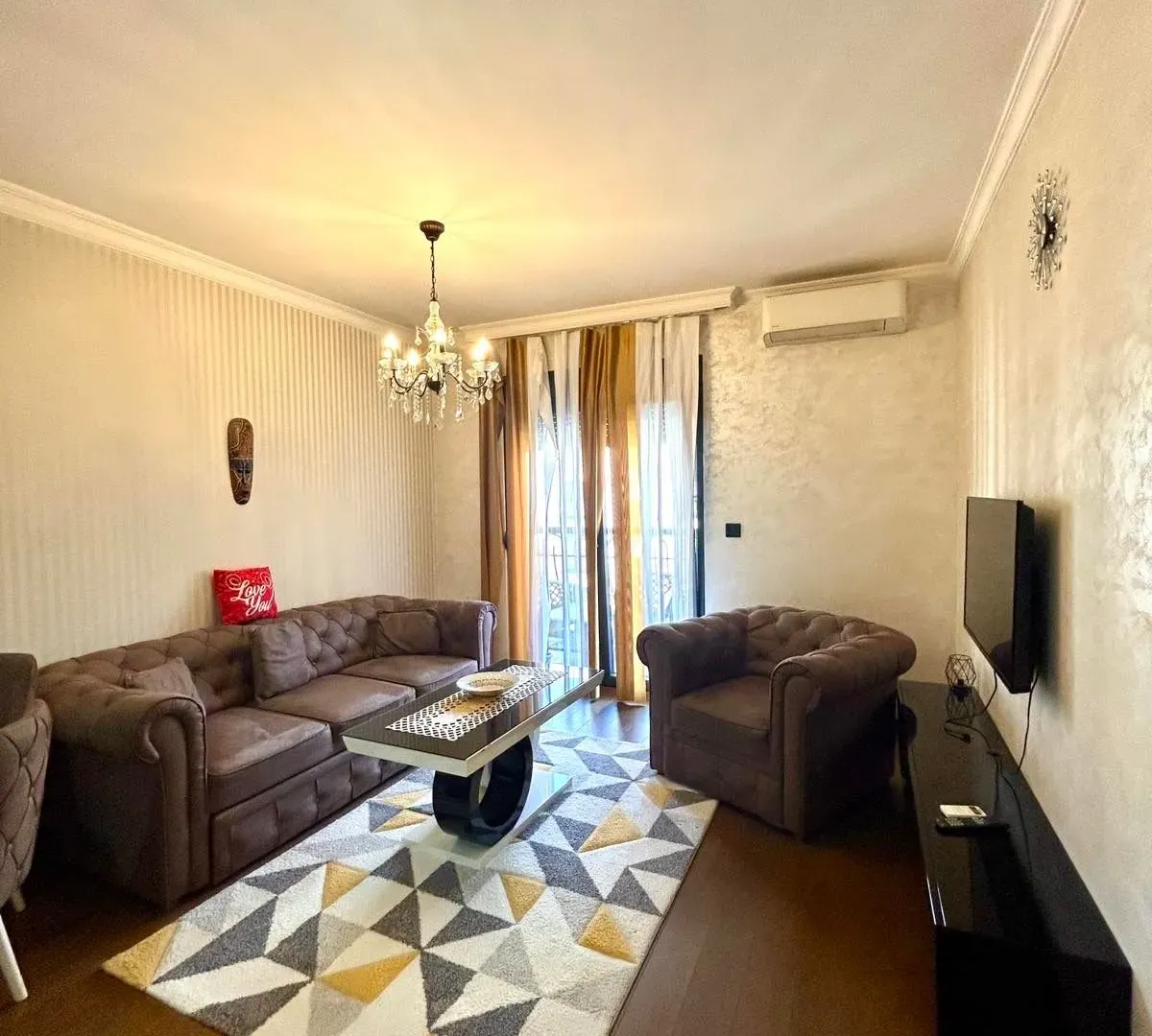 Rent, one bedroom apartment, 48m², Ljubović, Podgorica