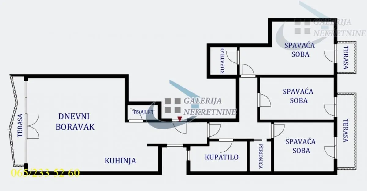 Sale, four bedroom apartment, 115m², Kalenić Pijaca, Vračar Sve Podlokacije