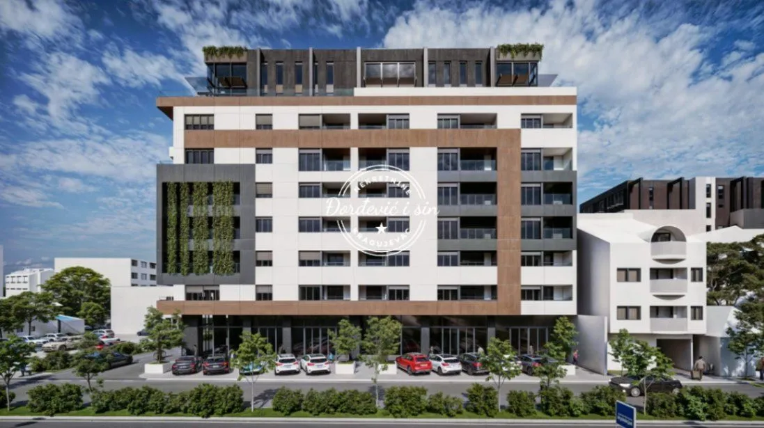 Sale, two bedroom apartment, 53m², Centar, Kragujevac