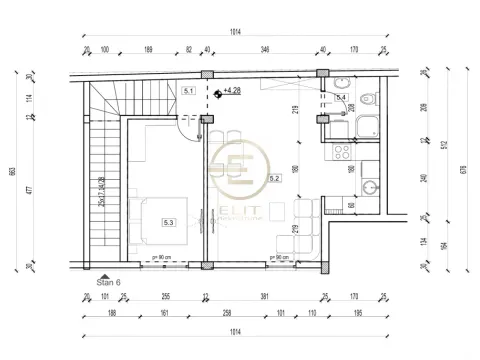 Sale, two bedroom apartment, 50m², Telep, Novi Sad Sve Podlokacije - image 6