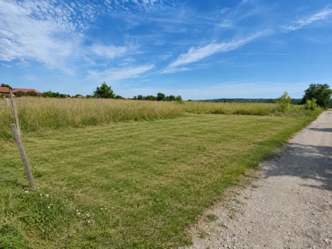 Pogled na zelenu parcelu i livadu pored seoskog puta. - image 2
