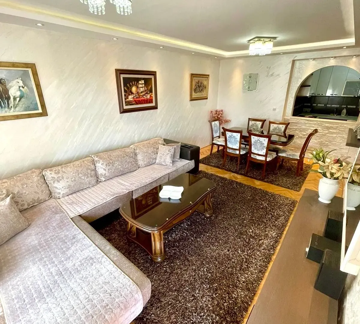 Rent, two bedroom apartment, 74m², Ljubović, Podgorica